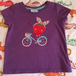 Hanna Andersson strawberry tshirt